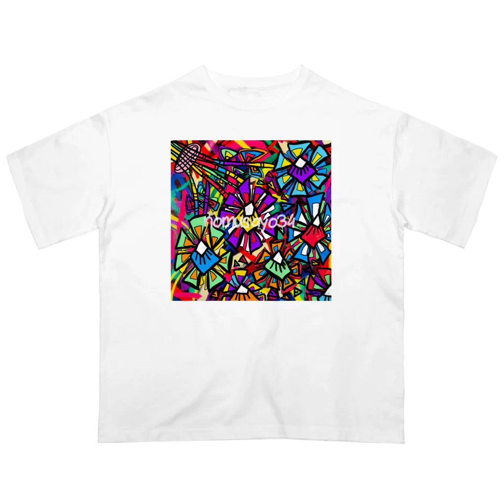 nomusayo34の花束 Oversized T-Shirt