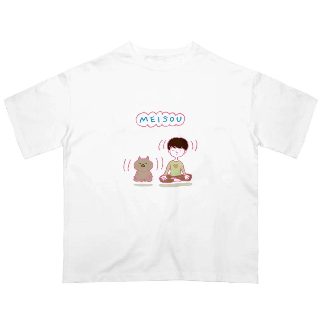 エリアシ刈り上げタイショップのMEISOU Oversized T-Shirt