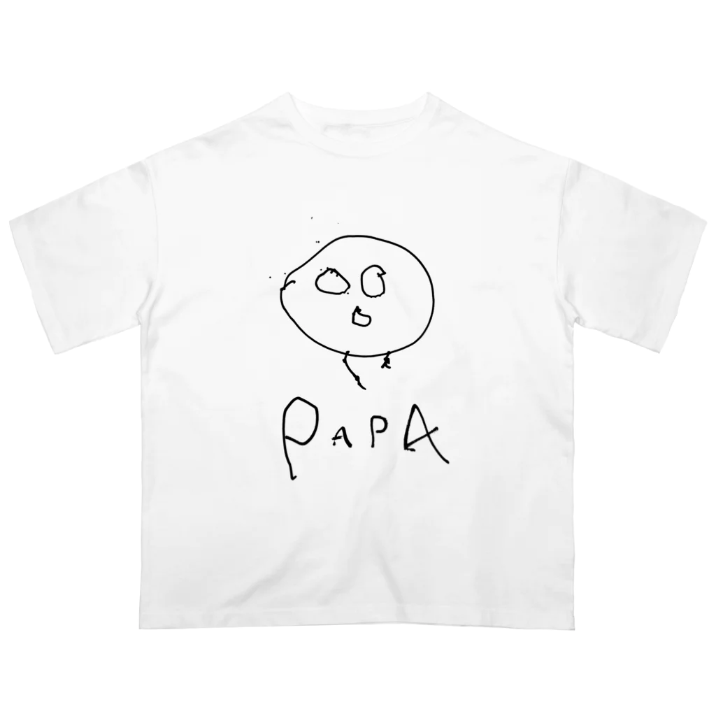 evipleのパパ オーバーサイズTシャツ
