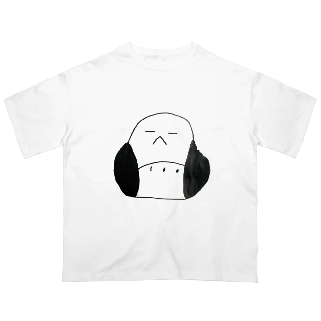 opeeのおみせのフクロウねてる オーバーサイズTシャツ