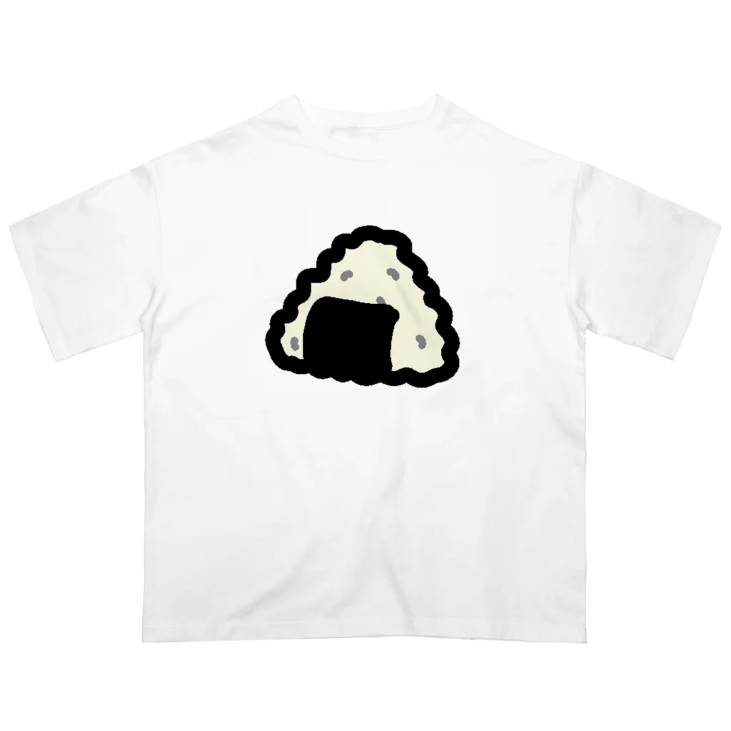 脂身通信Ｚの【両面プリント】のぼり旗♪おにぎり1910 Oversized T-Shirt