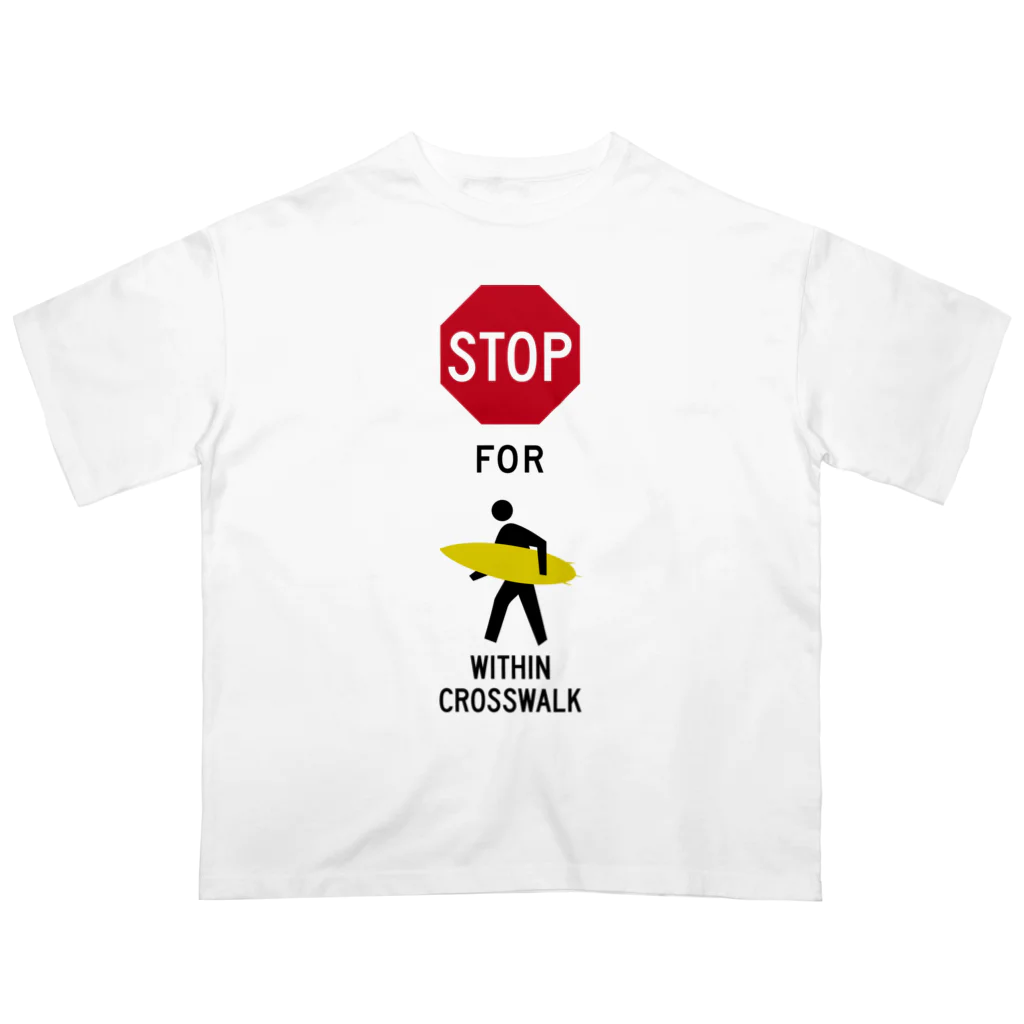 boldandnewのstop for surfer_No.003_fC オーバーサイズTシャツ