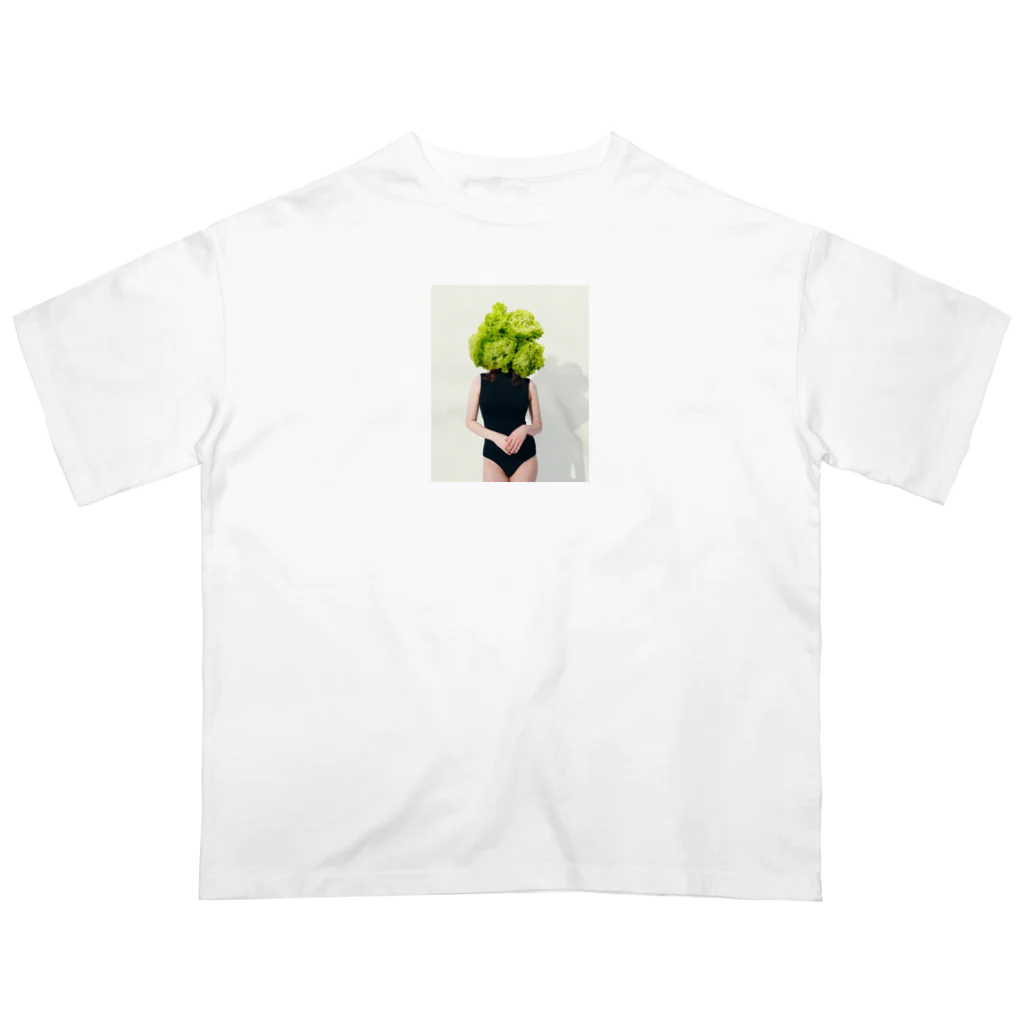 trickNFTartの土桔梗(Eustoma) オーバーサイズTシャツ