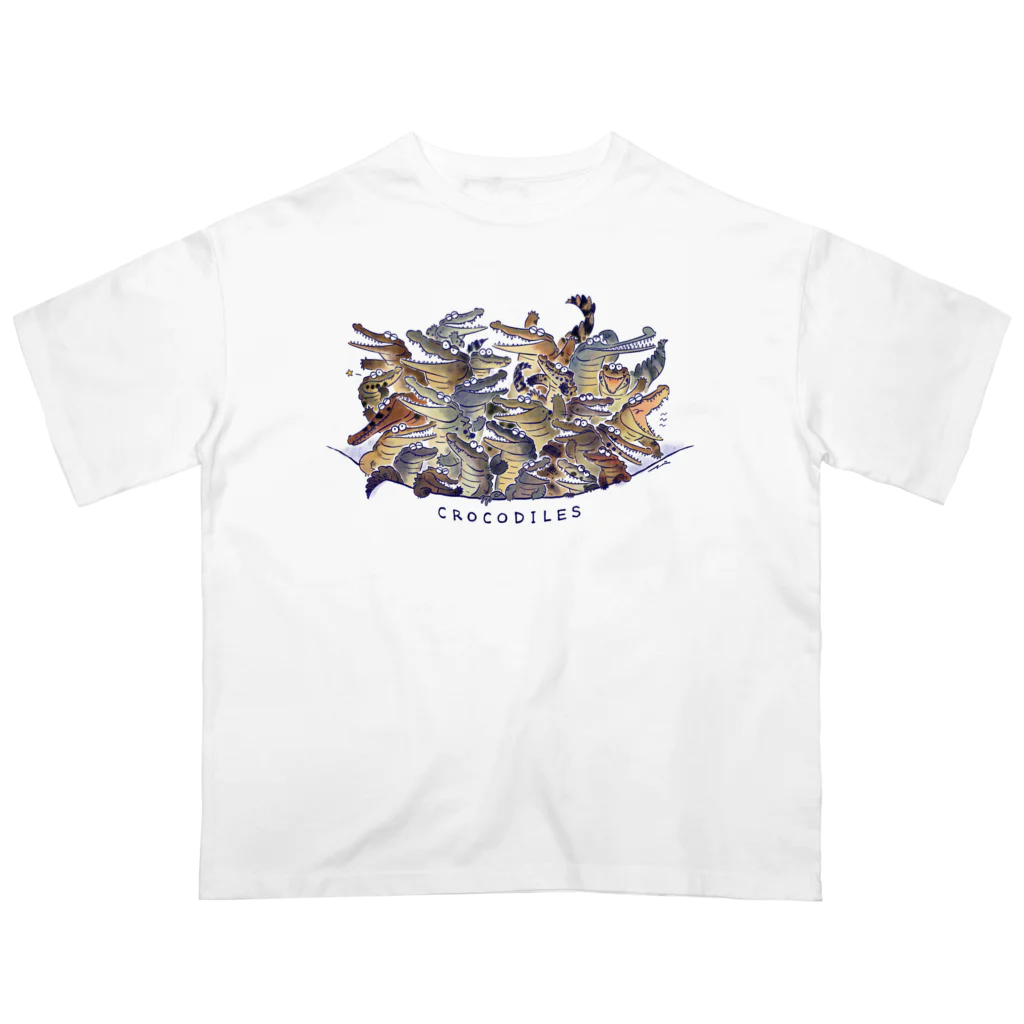 あめみやのCROCODILES Oversized T-Shirt