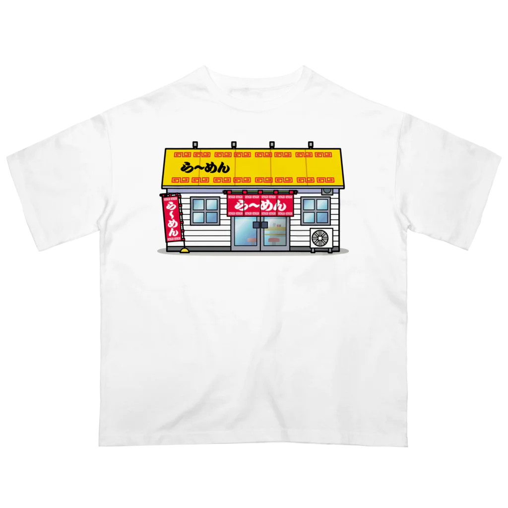 旨味教授といちごもちぷりんのラーメン屋 オーバーサイズTシャツ