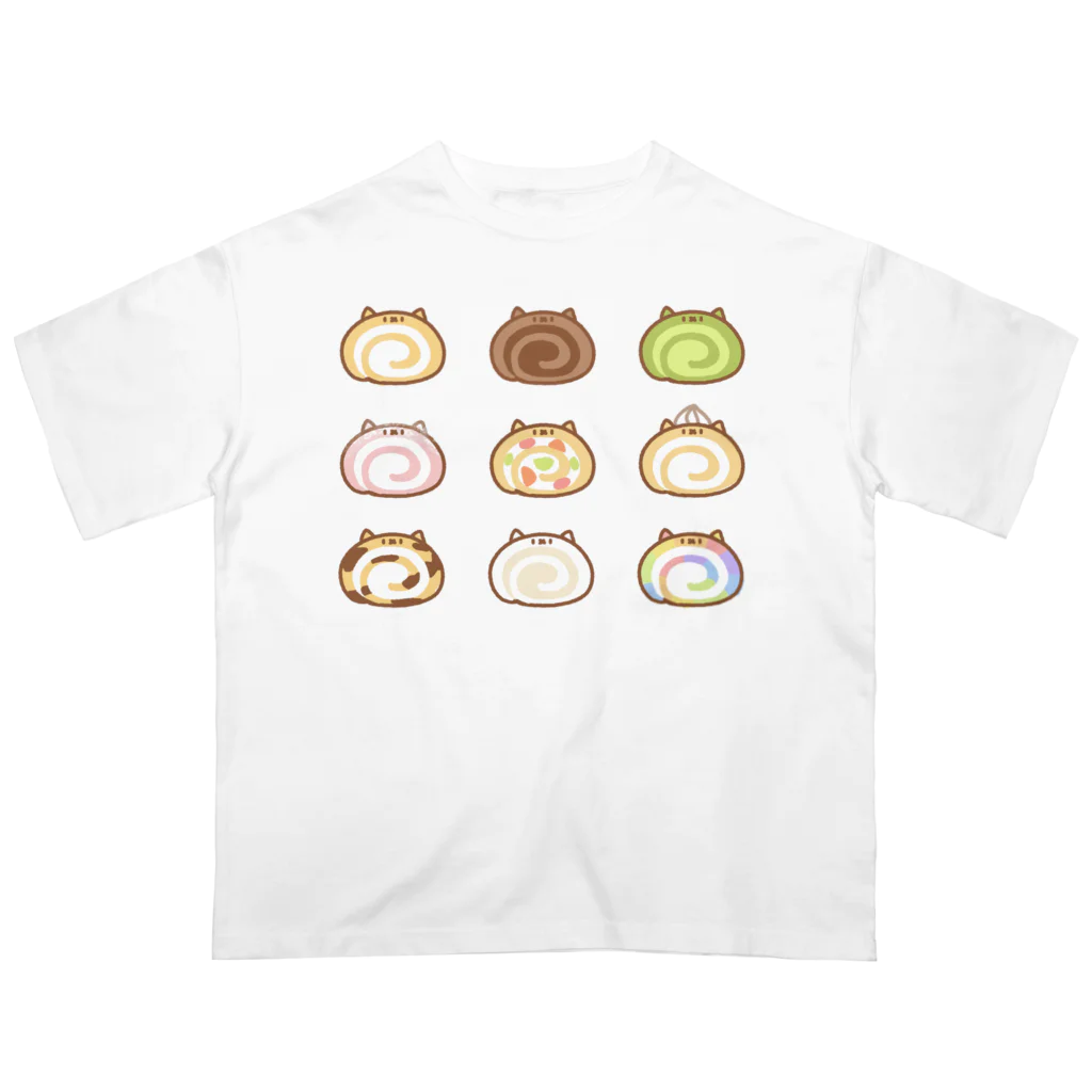 あいぼうのお部屋のロールケーキ オーバーサイズTシャツ