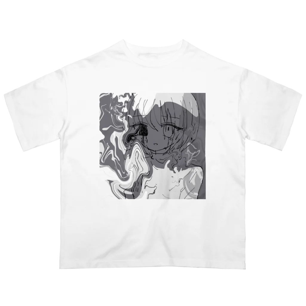 あくむ病院の冥　渦渦渦々、 Oversized T-Shirt