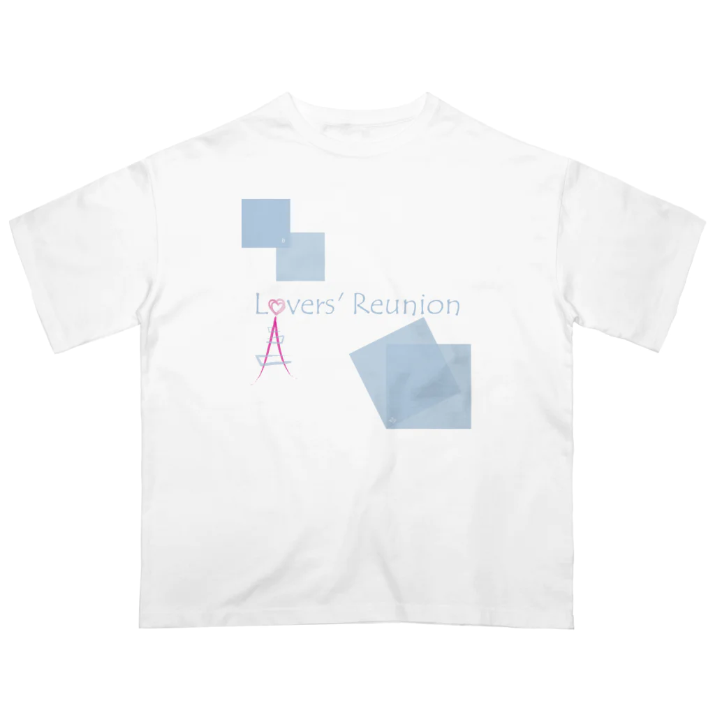 tm-artsのLovers’ Reunite Oversized T-Shirt