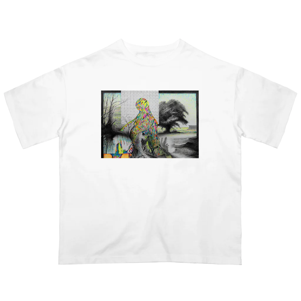 YOSHI-HEY ARTの眩　gen オーバーサイズTシャツ