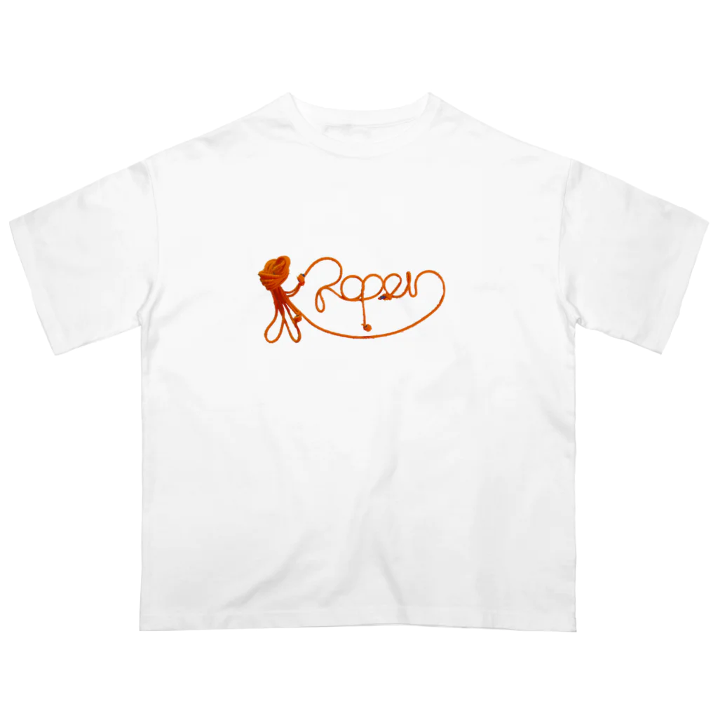 RoperのRoper orange Oversized T-Shirt