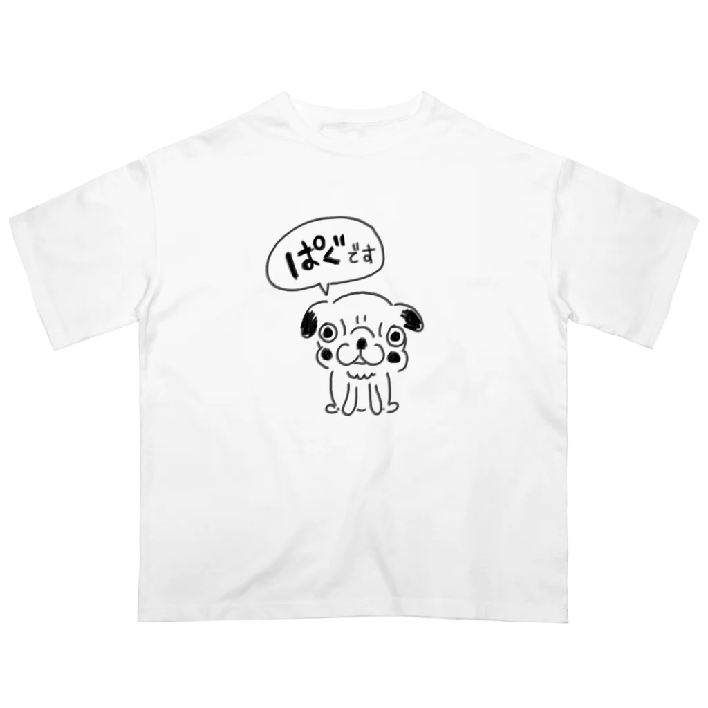 よしりん*ﾟのパグです（男の子） オーバーサイズTシャツ