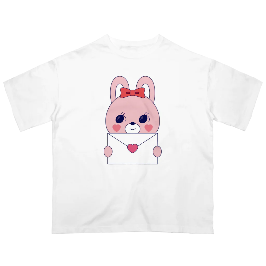 きっちゃんのときめきショップのラブレター Oversized T-Shirt