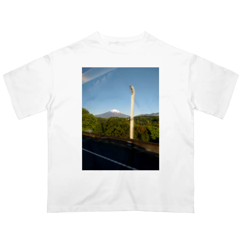 sun 9 storeの富士山は動かない。 オーバーサイズTシャツ