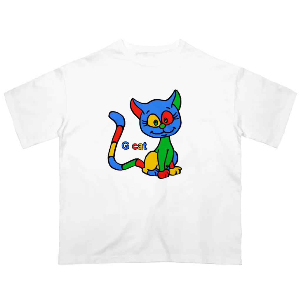 アインシュタインキャットのG cat オーバーサイズTシャツ