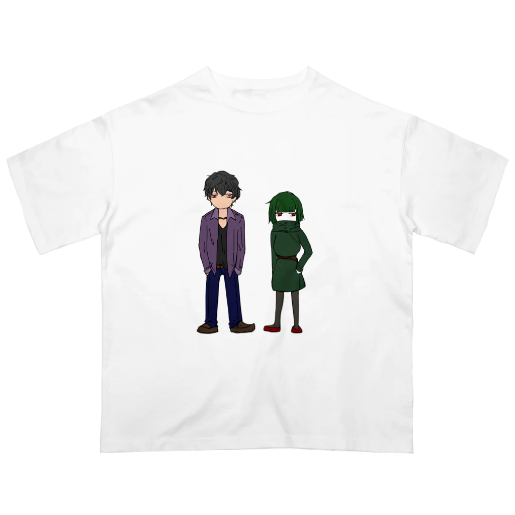 もぐもぐパルプのbuddy オーバーサイズTシャツ