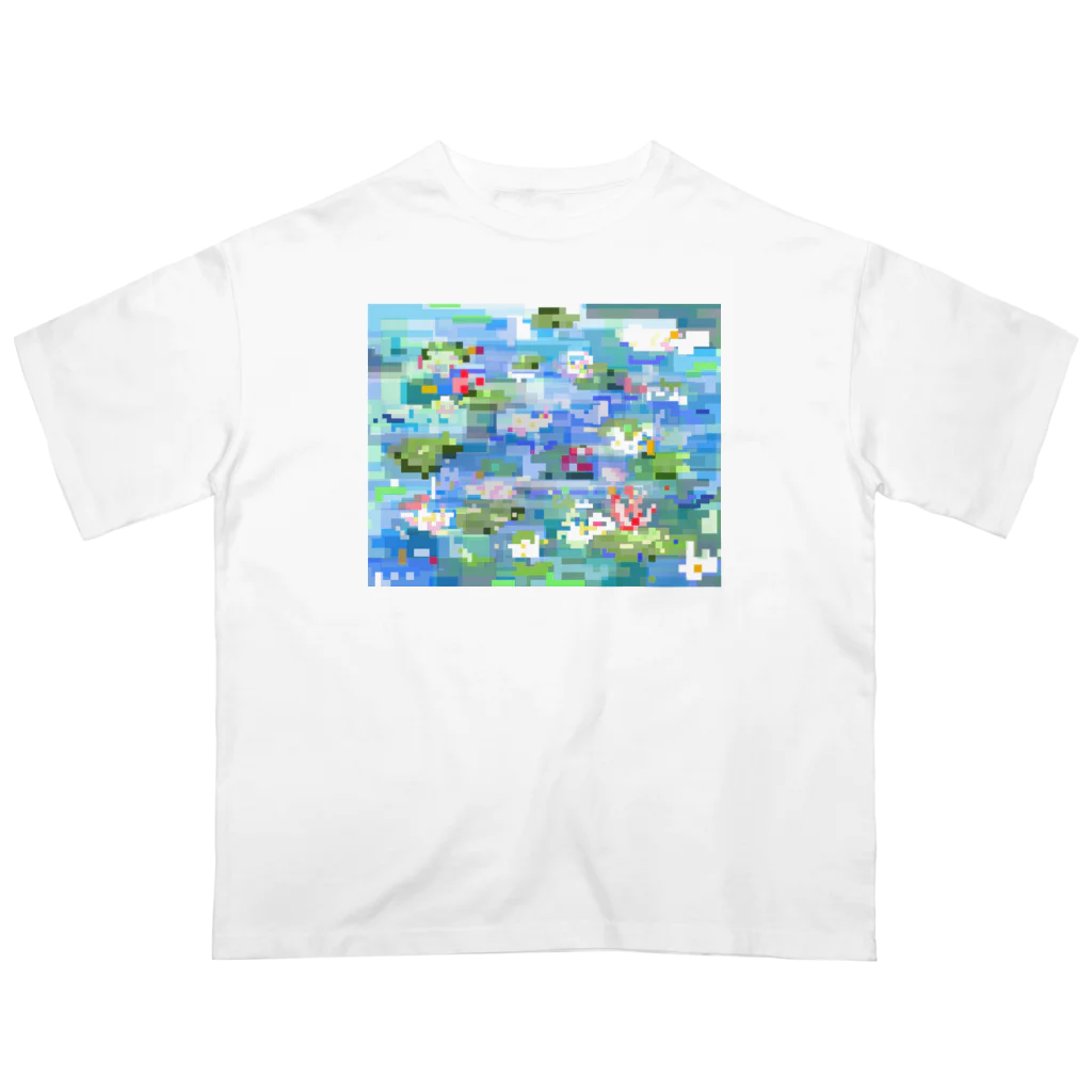 little MAKES.のモネドット オーバーサイズTシャツ