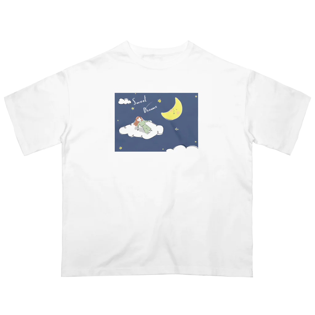 kiki25の良い夢を　スウィートドリーム Oversized T-Shirt