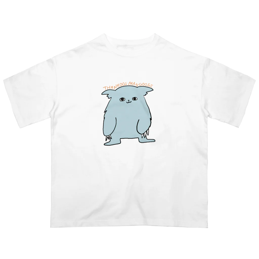 chanpidonのさんくーすマングース Oversized T-Shirt