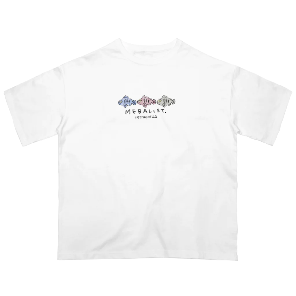 tetrapod'sの３メバトリオ オーバーサイズTシャツ