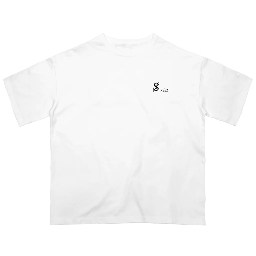 s.i.d.のs.i.d. 　ロゴＴシャツ Oversized T-Shirt