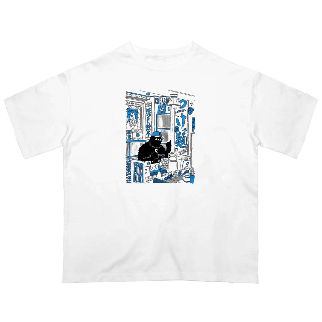 DJ Chin-Nen グッズのDJ Chin-NenオリジナルTシャツ Oversized T-Shirt