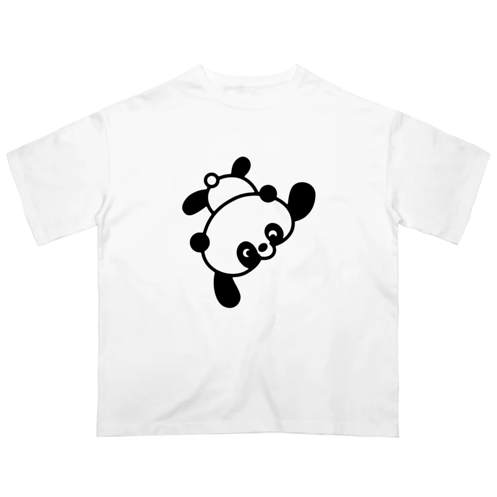 M-kuwaharaのPanda オーバーサイズTシャツ