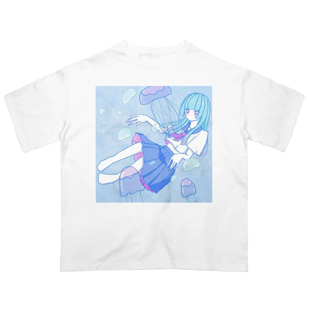 るぅちゃんのクラゲ姫 オーバーサイズTシャツ