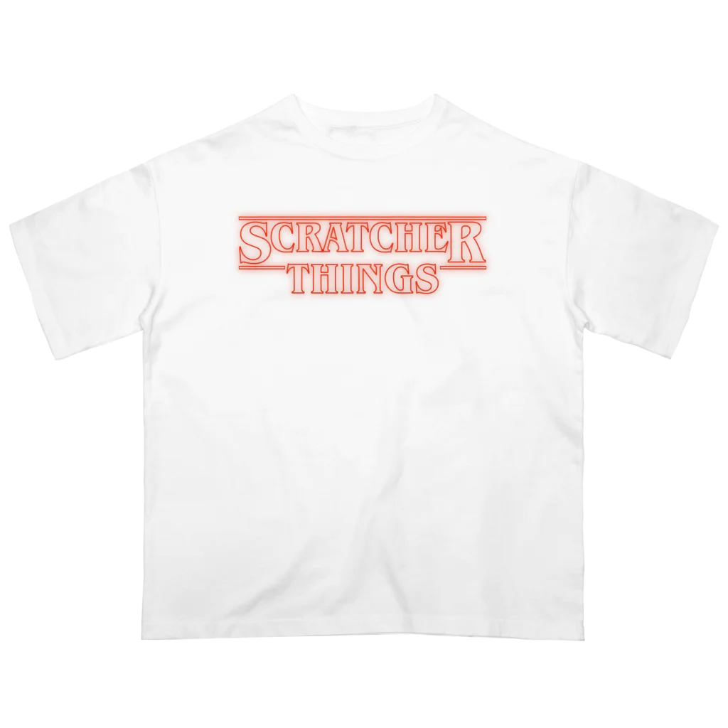 AsomotherfuckerのSCRATCHER THINGS オーバーサイズTシャツ