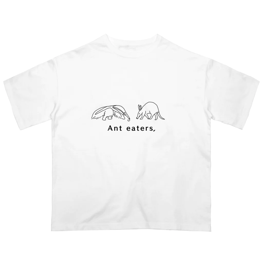 malayanusのアリを食す者たち。 オーバーサイズTシャツ