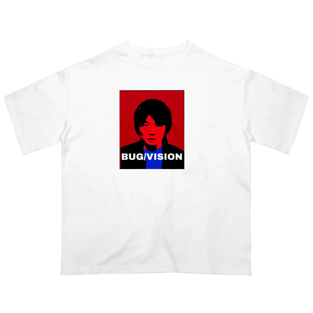 BUG/VISIONマートの証明写真Tシャツ Oversized T-Shirt