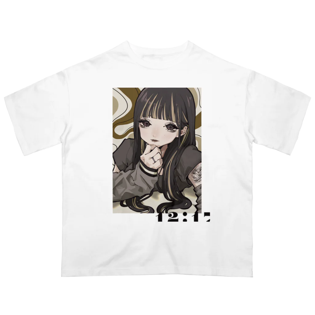 SNINの12:17 オーバーサイズTシャツ