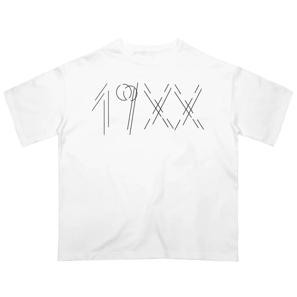 ナニモノニモの19xx オーバーサイズTシャツ