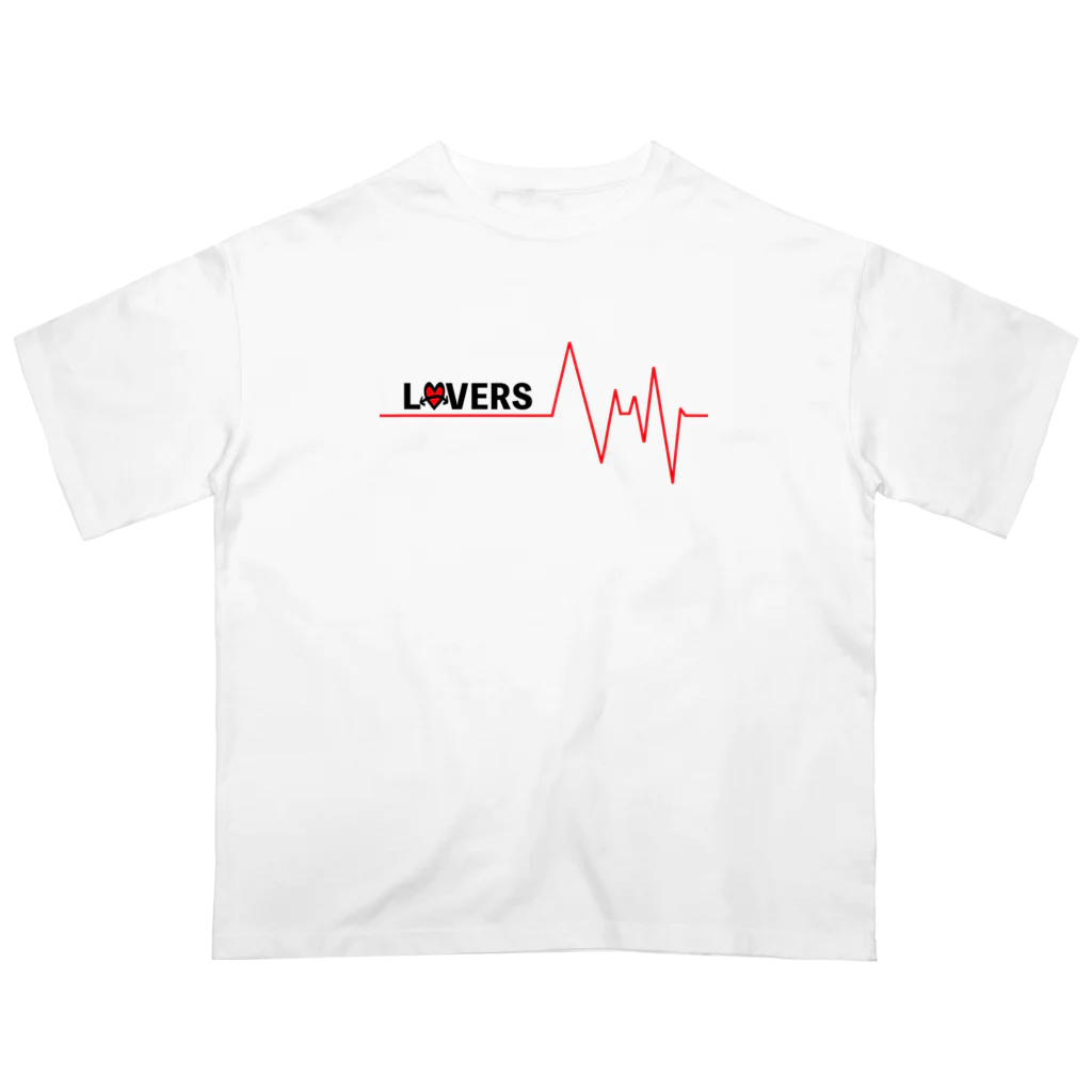 LOVERS92のラバーズ Oversized T-Shirt