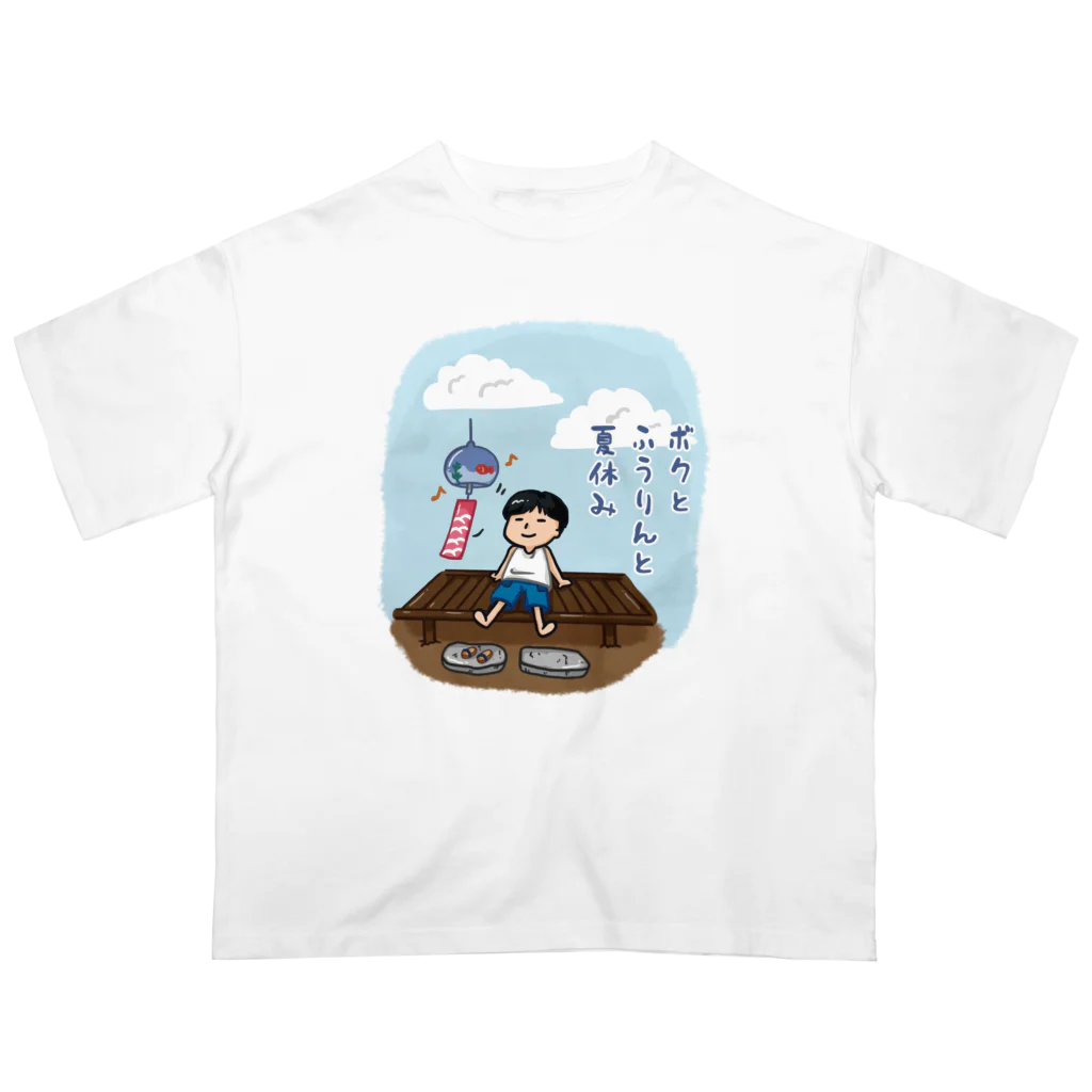 Andiamoのボクと風鈴と夏休み オーバーサイズTシャツ