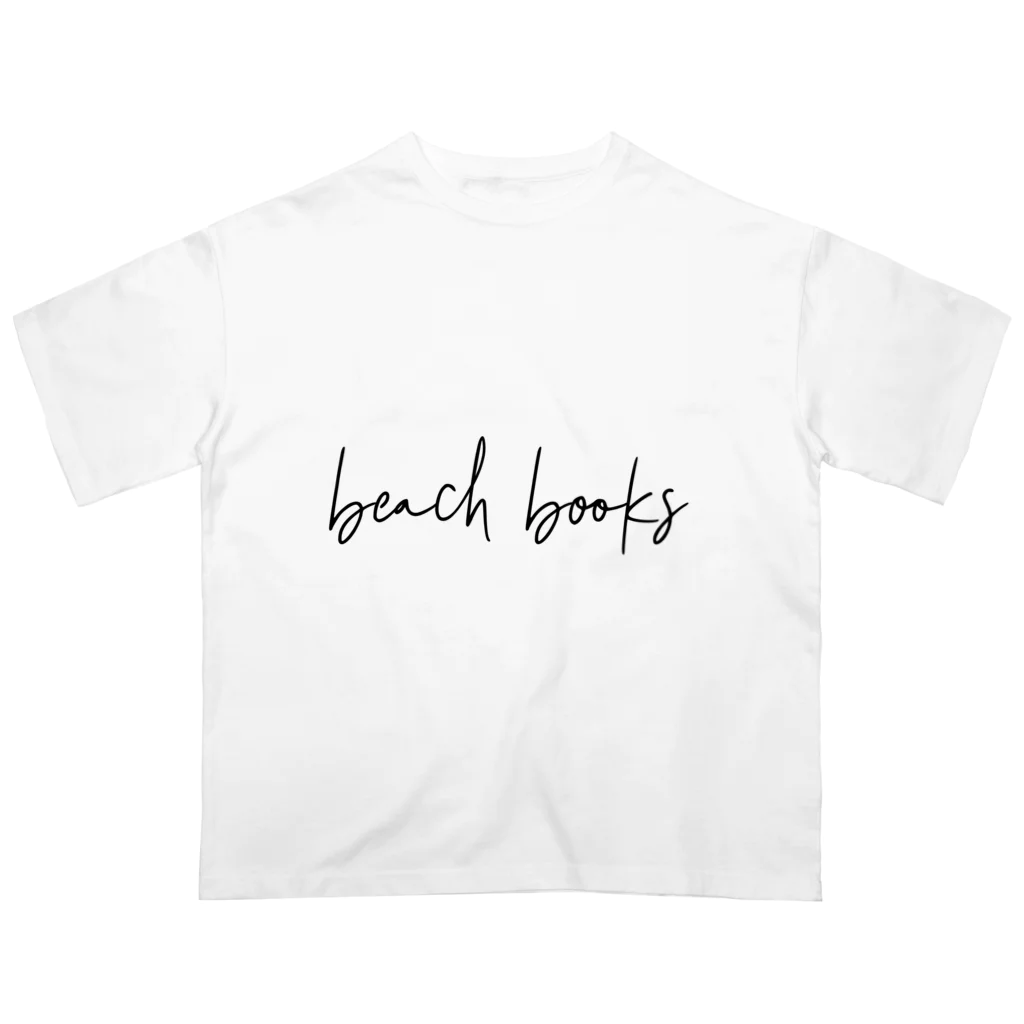 beach books NIGHTのbeach books oversized t-shirt オーバーサイズTシャツ