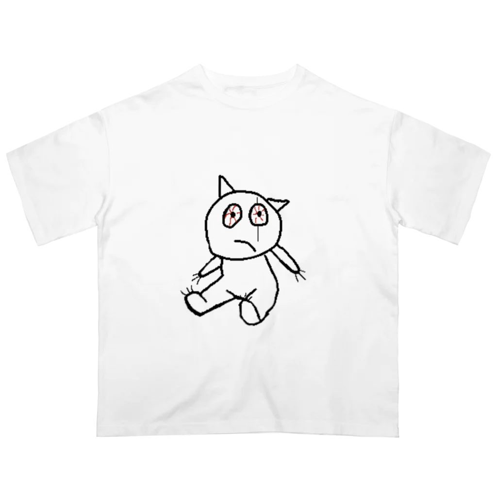 KUROの充血君 オーバーサイズTシャツ