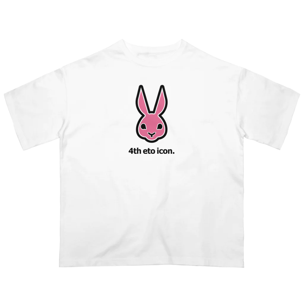 subera/shopの4th eto icon. オーバーサイズTシャツ