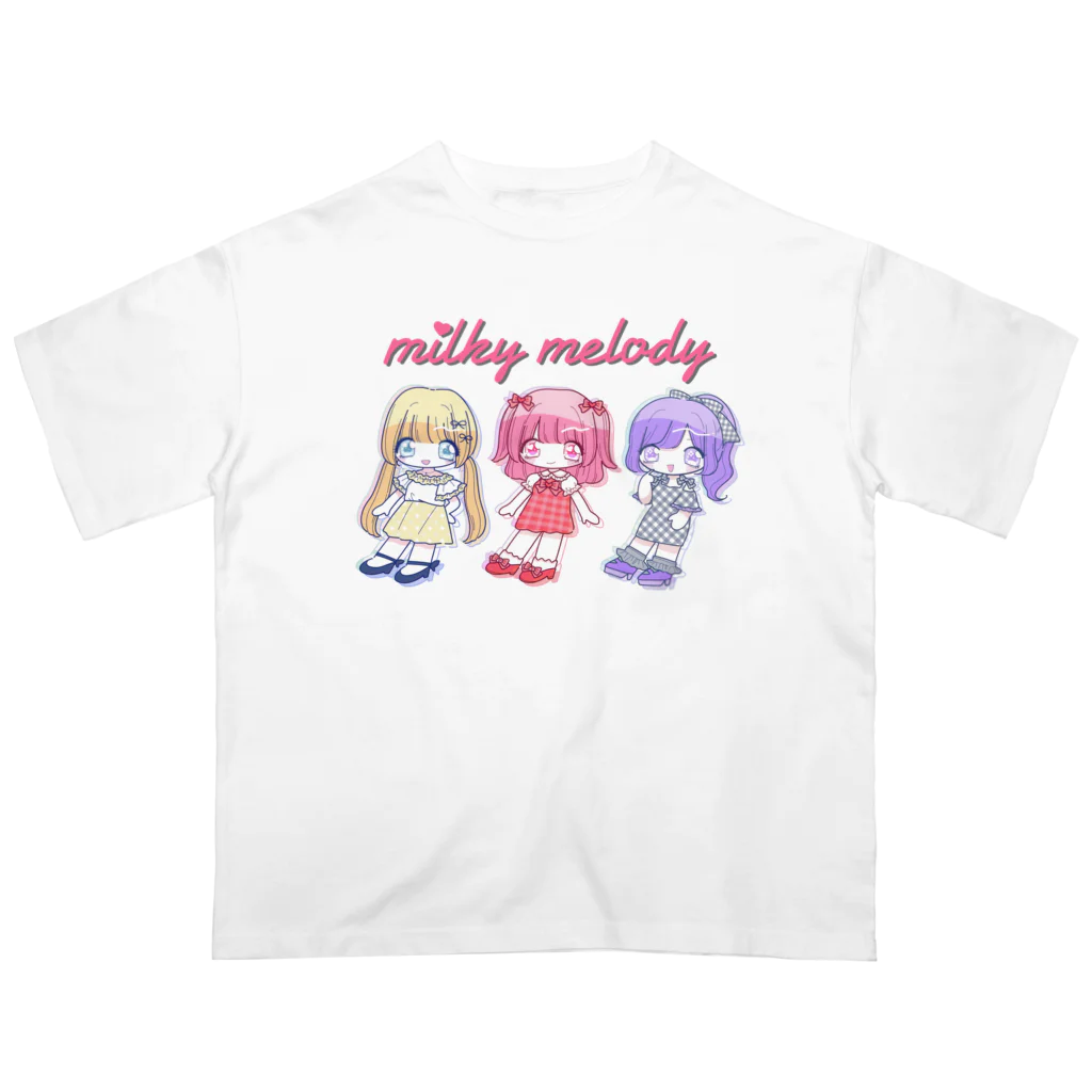 milky♡melodyのみるめろちゃん🍭💎🌸 オーバーサイズTシャツ