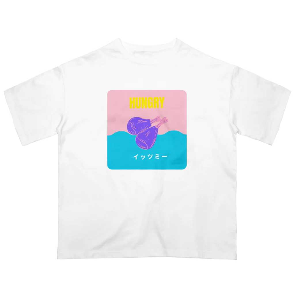 -flow-のHUNGRY オーバーサイズTシャツ