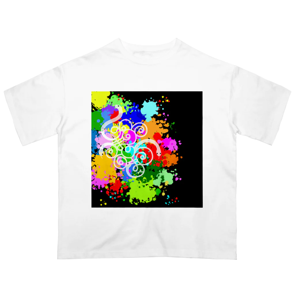 のまぴー♂♫music creator♫のノマペスク柄 Oversized T-Shirt