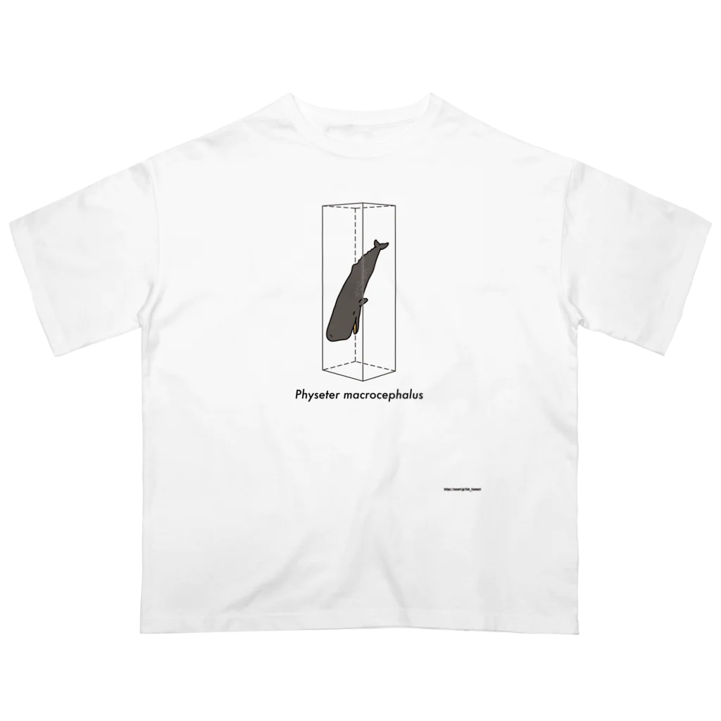 幻想水系branch　byいずもり・ようのBareTank(Physeter macrocephalus) オーバーサイズTシャツ