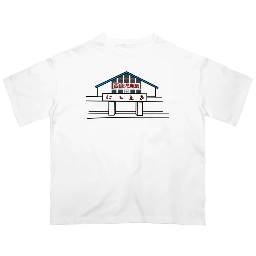 workshop KAGOSHIMAの西駅 オーバーサイズTシャツ