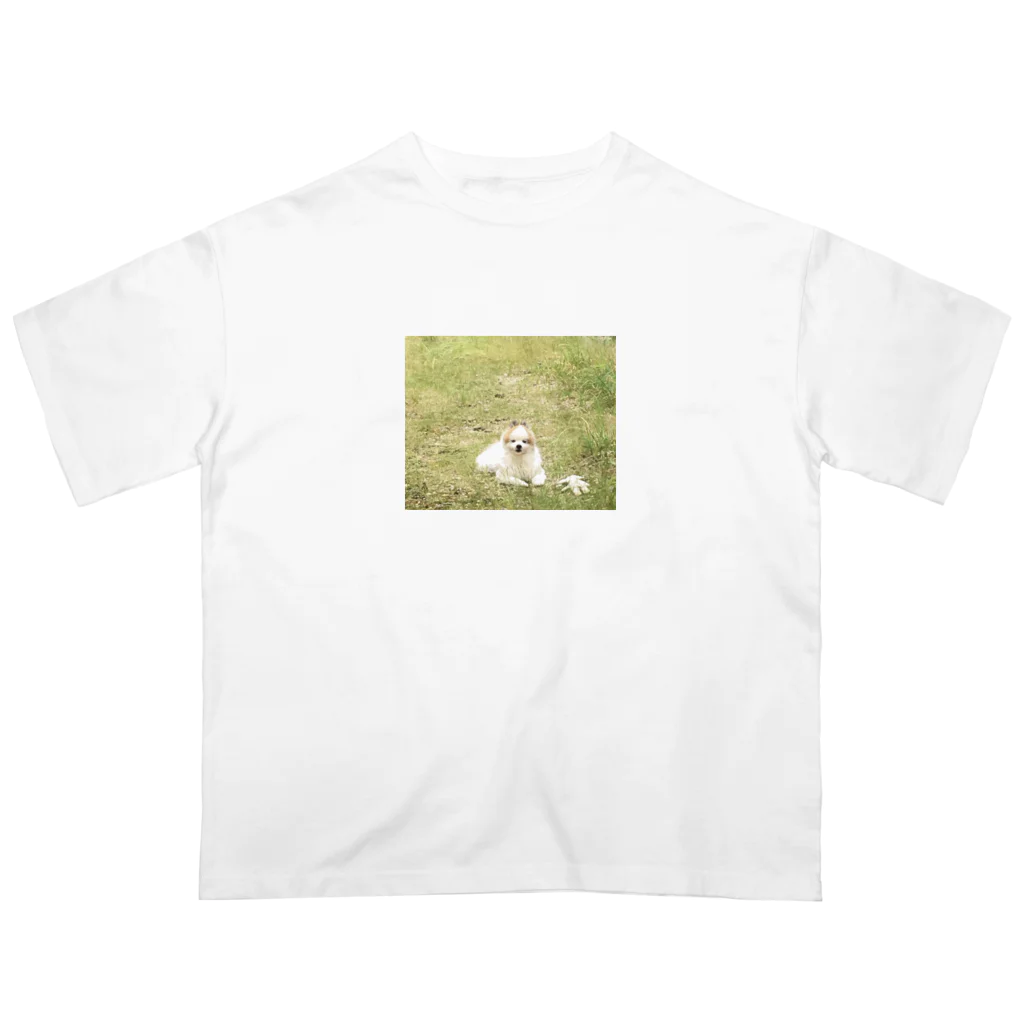 HOPEの遊び疲れた犬 Oversized T-Shirt