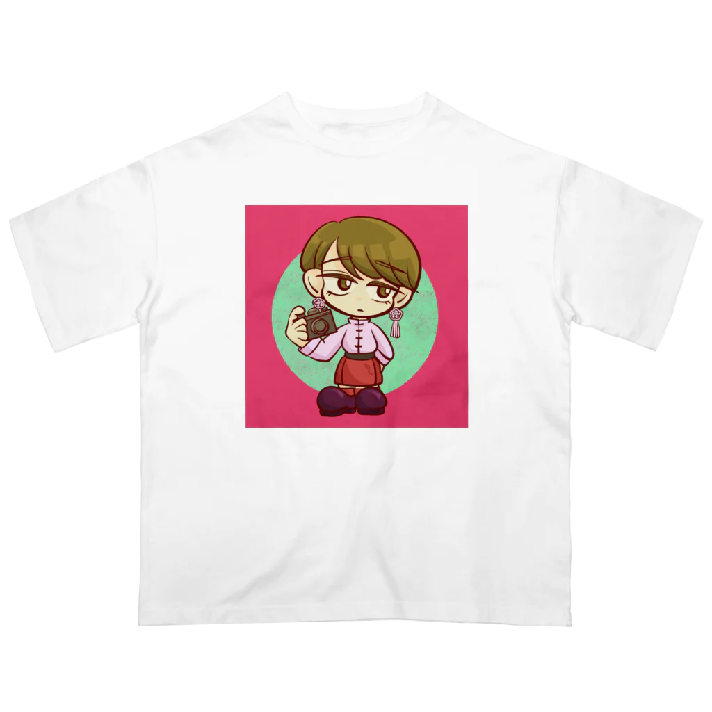 yuzuruuuuuuuuuuのぜんちゃん オーバーサイズTシャツ