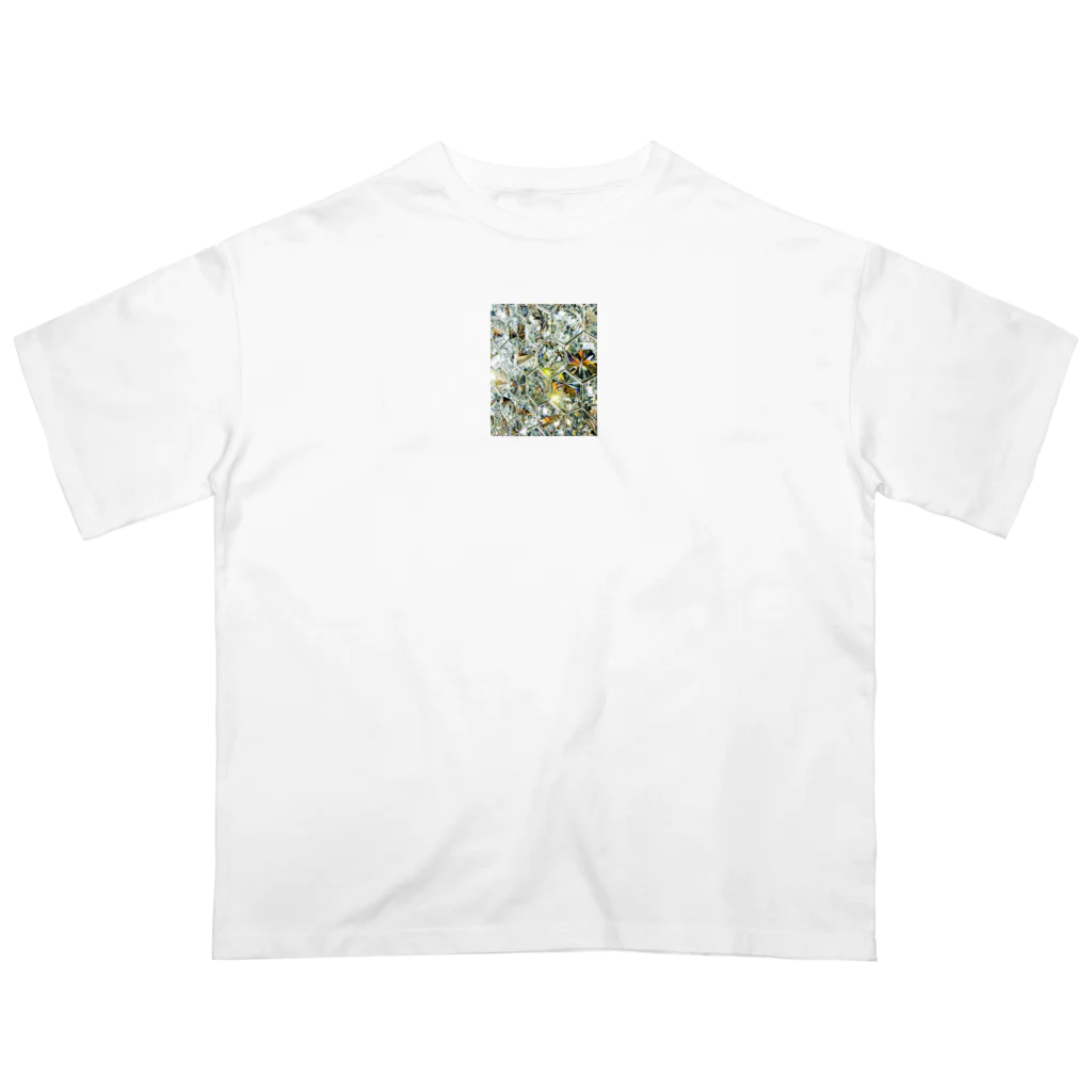 ya-pyのダイヤモンド キラキラ 宝石 Oversized T-Shirt