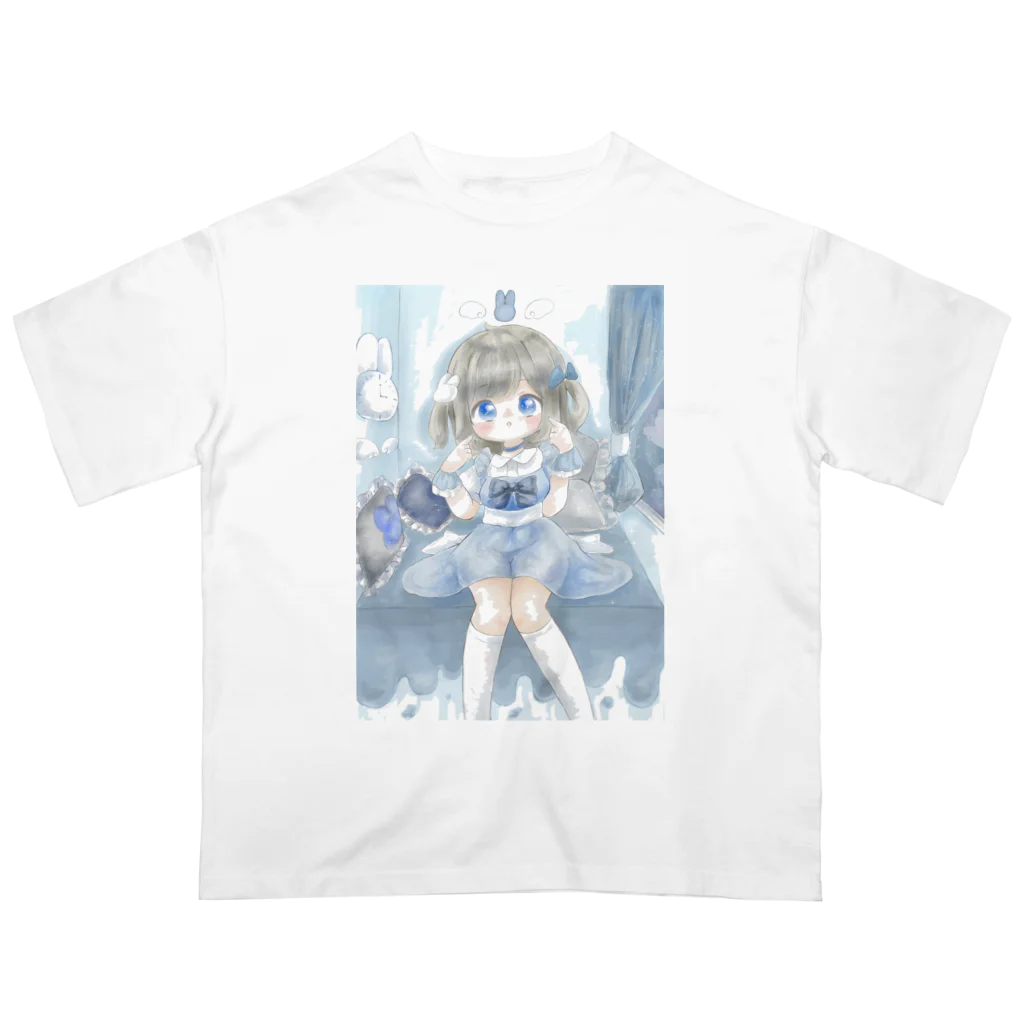 ありすちゃんのきぐるみのみずいろちゃん Oversized T-Shirt