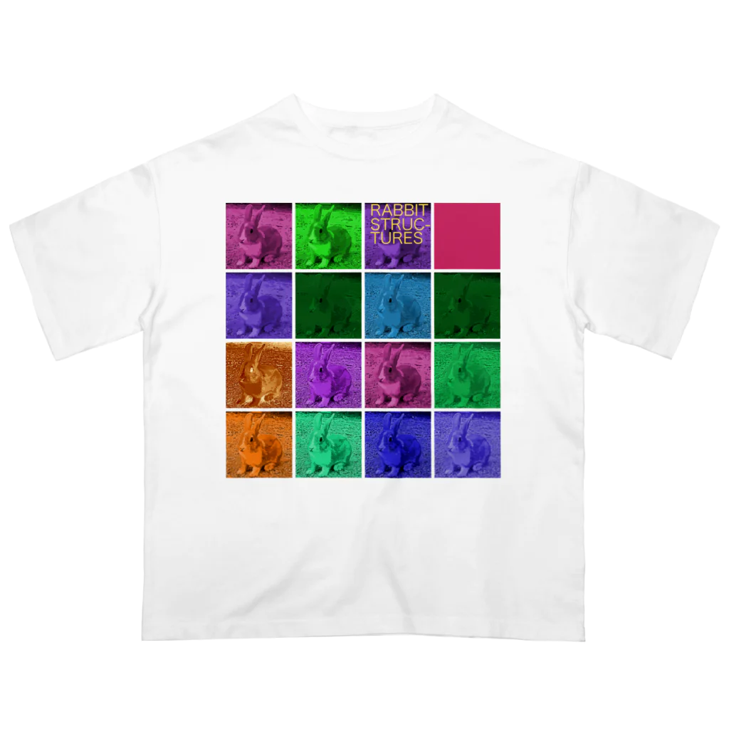AngelRabbitsのRABBIT STRUCTURE オーバーサイズTシャツ