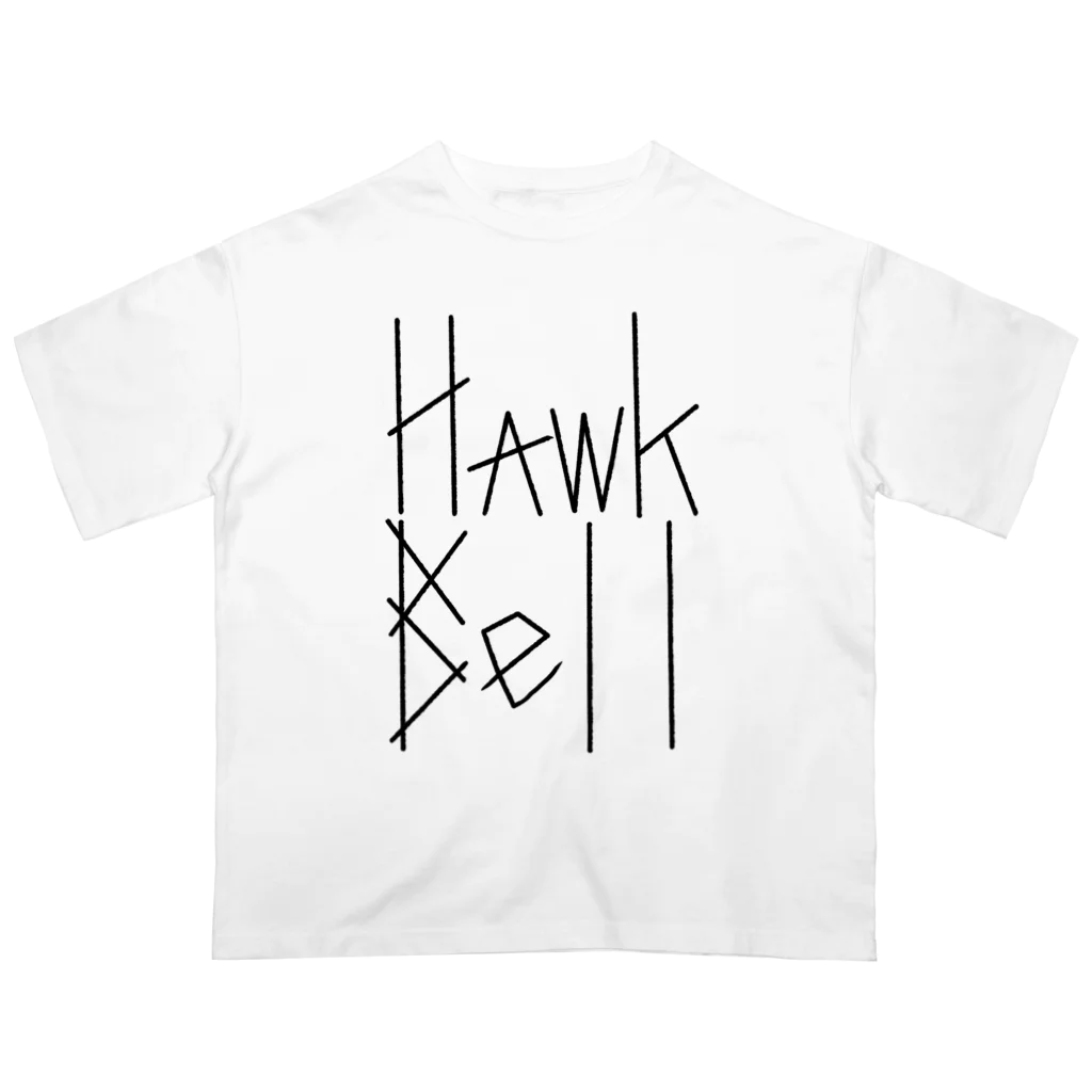 T.U.W².O.B.A. AP SHOPのHawk Bell Logo Black オーバーサイズTシャツ