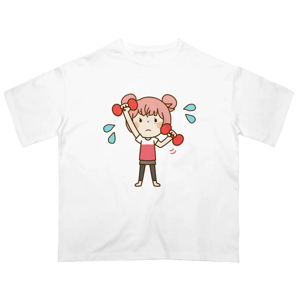 🌸桜餅　桜子🍺のダイエットさくら🌸 Oversized T-Shirt