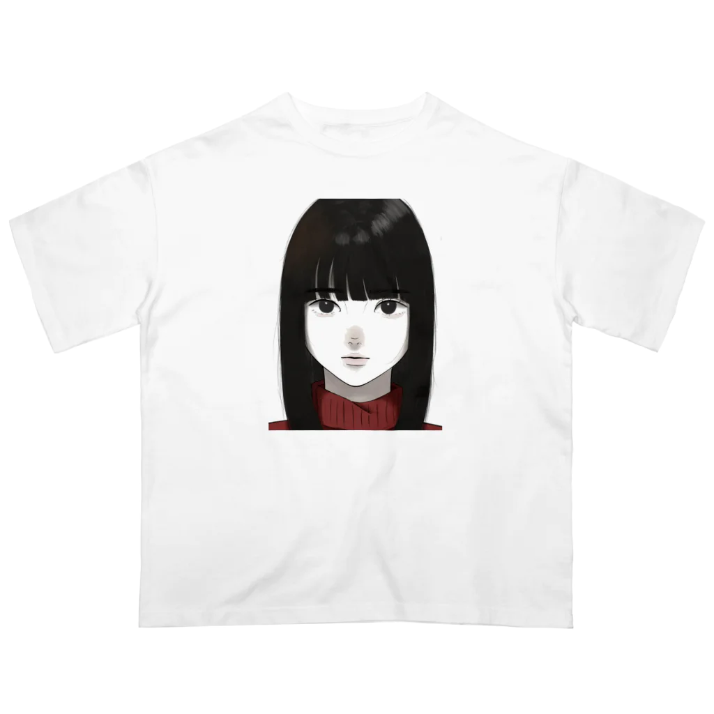 をにをにの美人 オーバーサイズTシャツ